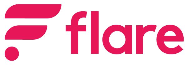 フレア（FLR）のロゴ